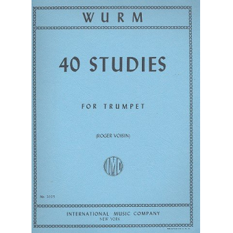 40 Studies for trumpet - Studien und Übungen