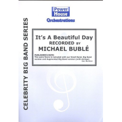         It's a beautiful Day : for band (vocals ad lib) - Michael Bublé
    