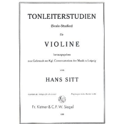         Tonleiterstudien - Hans Sitt
    