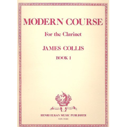         Modern Course for Clarinet - Book 1 - James Collis
    