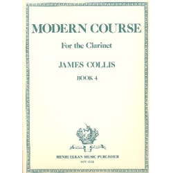         Modern Course vol.4 : for clarinet - James Collis
    