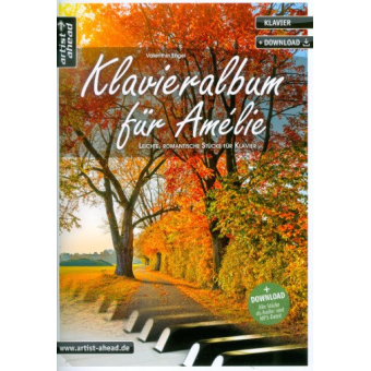 Klavieralbum für Amélie+CD