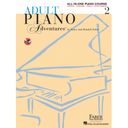         Adult Piano Adventures All-in-One Book 2 - Nancy Faber
    