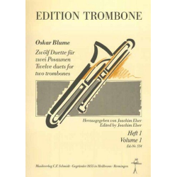         12 Duette Band 1 (Nr.1-6) - Oskar Blume
    