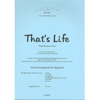 That's Life (Frank Sinatra version) :