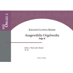         Ausgewählte Orgelwerke Band 2 - Johann Ludwig Krebs / Arr. Karl Tittel
    