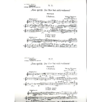 Zion spricht der Herr hat mich verlassen