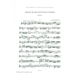         Konzert im alten Stil op.1 - Hermann Grabner
    