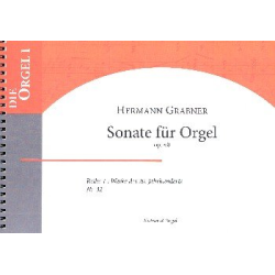         Sonate op.40 : für Orgel - Hermann Grabner
    