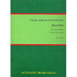         Quartetto - Georg Abraham Schneider
    