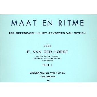 Maat en ritme vol.1 : 150 oefeningen