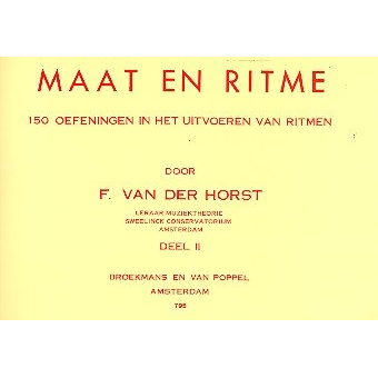 Maat en ritme vol.2 : 150 oefeningen