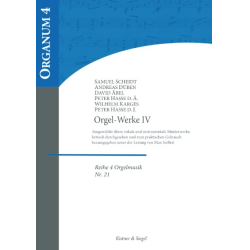         Orgelmeister Band 4 - Diverse / Arr. Max Seiffert
    