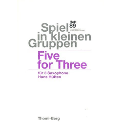         Five for Three - Hans Hütten
    