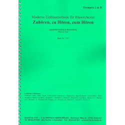         Zuhören, zu Hören, zum Hören : für Blasorchester - Marcus Graf
    