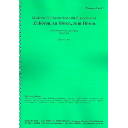         Zuhören, zu Hören, zum Hören : für Blasorchester - Marcus Graf
    