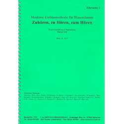         Zuhören, zu Hören, zum Hören : für Blasorchester - Marcus Graf
    