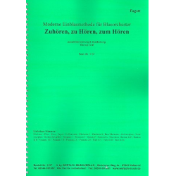         Zuhören, zu Hören, zum Hören : für Blasorchester - Marcus Graf
    