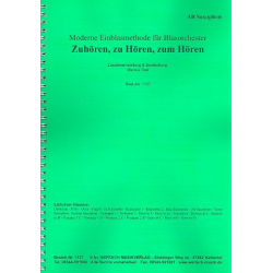         Zuhören, zu Hören, zum Hören : für Blasorchester - Marcus Graf
    