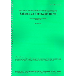         Zuhören, zu Hören, zum Hören : für Blasorchester - Marcus Graf
    