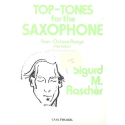         Top-Tones for the Saxophone - Sigurd M. Rascher
    
