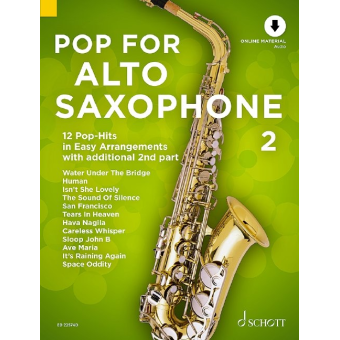 Pop for Alto Saxophone Band 2 (+Online-Material)
