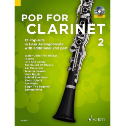         Pop for Clarinet Band 2 (+CD) - Uwe Bye / Arr. Uwe Bye
    
