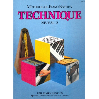 Méthode de piano Bastien - technique niveau 2