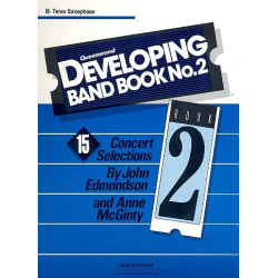         Developing Band vol.2 : für Tenorsaxophon
    