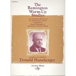         The Remington Warm-up Studies - Emory B. Remington / Arr. Donald R. Hunsberger
    