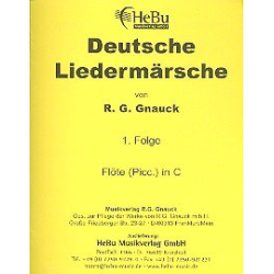         Deutsche Liedermärsche Band 1 : - R. G. Gnauck
    