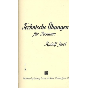 Technische Übungen Band 2 für Posaune