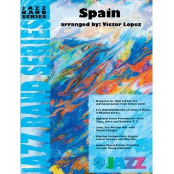 Spain (+CD) : for jazz band