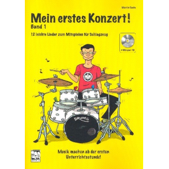 Mein erstes Konzert für Schlagzeug Band 1 (+CD)