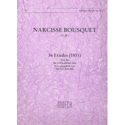         36 Etüden Band 3 (Nr.25-36) - Narcisse Bousquet
    