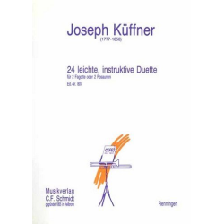         24 leichte instruktive Duette Opus 200 - Joseph Küffner
    
