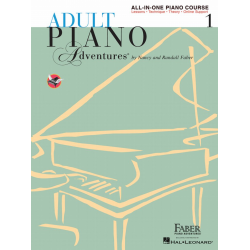         Adult Piano Adventures All-In-One Book 1 - Nancy Faber
    