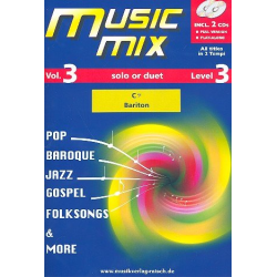         Music Mix vol.3 (+2 CD's) - Diverse / Arr. Rainer Raisch
    