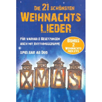 Die 21 schönsten Weihnachtslieder - 1. Stimme - Violine