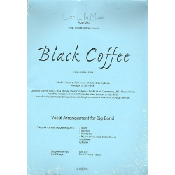         Black Coffee : Vocal Arrangement - Paul Francis Webster
    