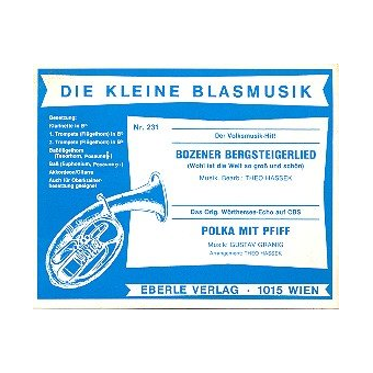 Bozener Bergsteigerlied  und  Polka mit Pfiff