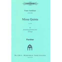         Missa Quinta op. 100 - Franz Arnfelser
    