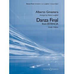         Danza Final (from Estancia) - Alberto Ginastera / Arr. Robert Longfield
    