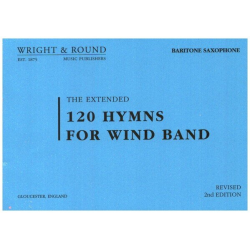         120 Hymns for Wind Band (DIN A 5 Edition) - 10  Bariton Saxophone
    