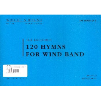 120 Hymns for Wind Band (DIN A 5 Edition) - 13  1st  Horn  in F