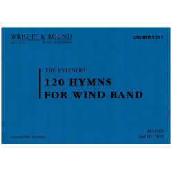         120 Hymns for Wind Band (DIN A 5 Edition) - 14  2nd & 3rd Horn in F
    