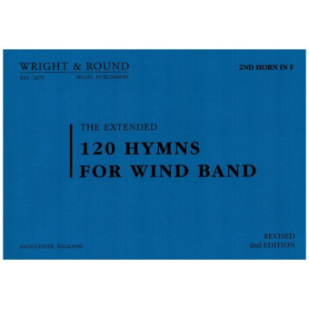 120 Hymns for Wind Band (DIN A 5 Edition) - 14  2nd & 3rd Horn in F