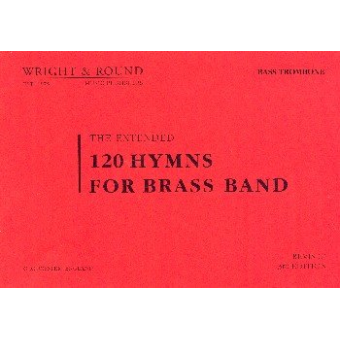 120 Hymns for Brass Band (DIN A 5 Edition) - 12 Bass Trombone Bb BC