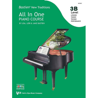 Bastien New Traditions: All In One Piano Course - Level 3B