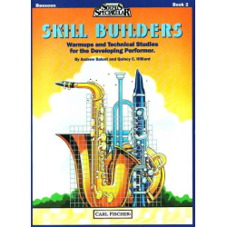         Skill Builders - Book 2 (Bassoon) - Andrew Balent / Arr. Quincy C. Hilliard
    